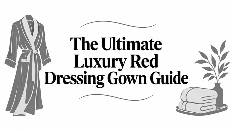 The Ultimate Luxury Red Dressing Gown Guide
