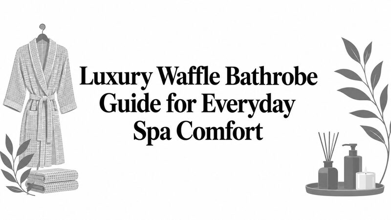 Luxury Waffle Bathrobe Guide for Everyday Spa Comfort