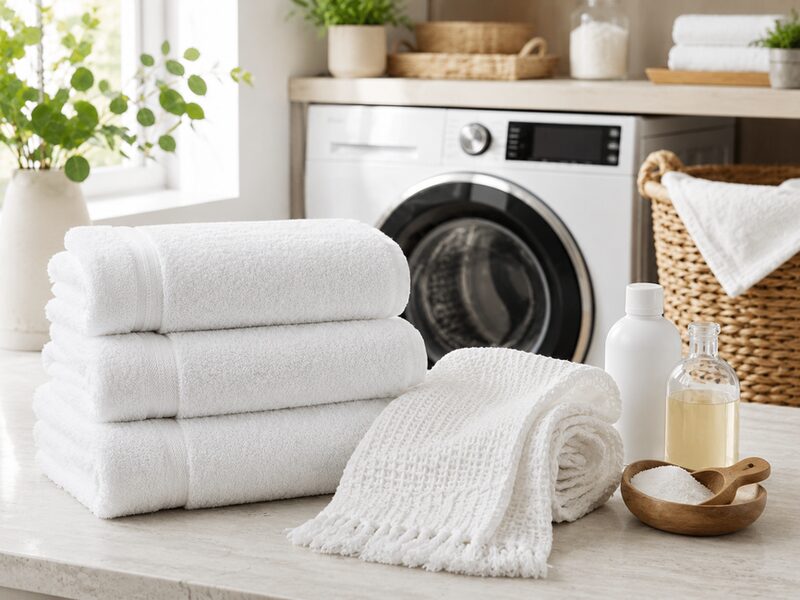 How to Bleach White Towels: The Safe Guide