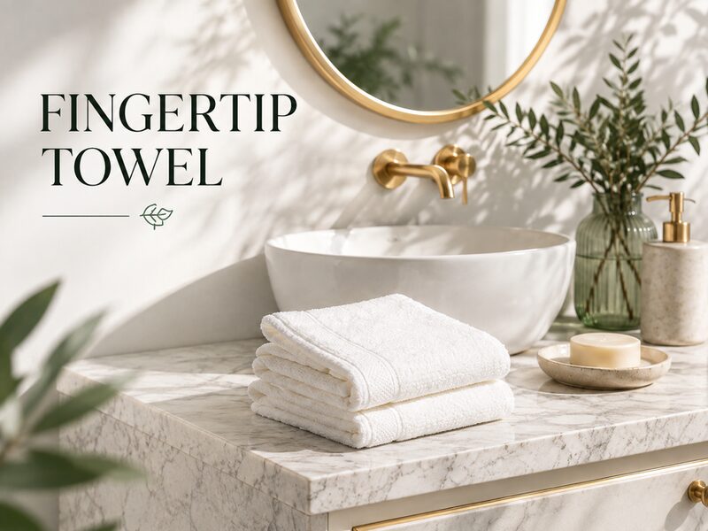 What Is a Finger Tip Towel and How to Use It