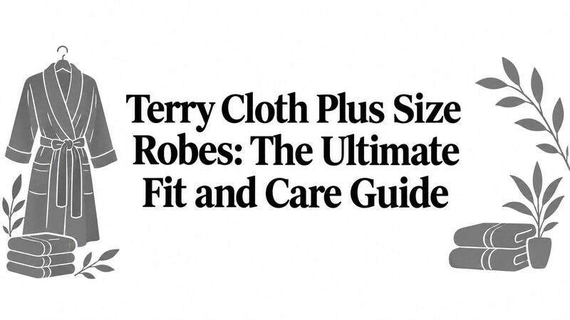 Terry Cloth Plus Size Robes: The Ultimate Fit and Care Guide