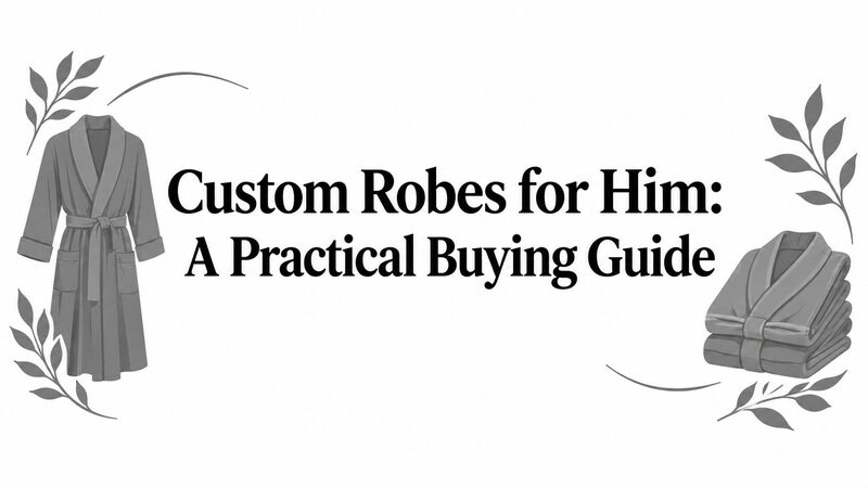 Custom Robes for Him: A Practical Buying Guide