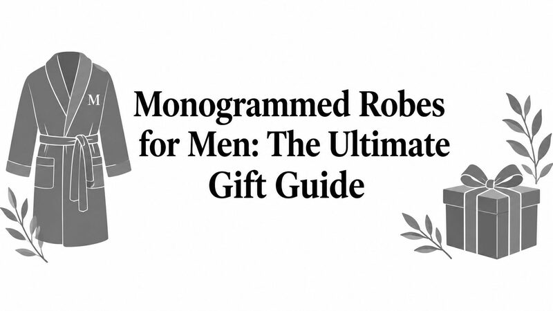 Monogrammed Robes for Men: The Ultimate Gift Guide
