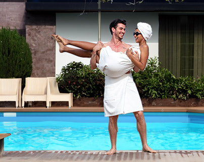 Turkish cotton Towel Wraps from SEYANTE