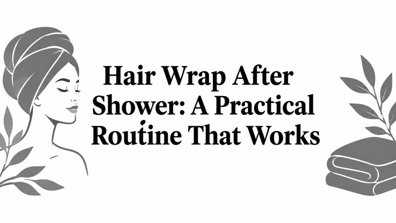 Hair Wrap After Shower: A Practical Routine That Works